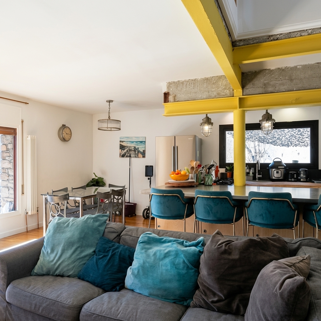 Luxury house in La Massana - Social Kitchen Flow